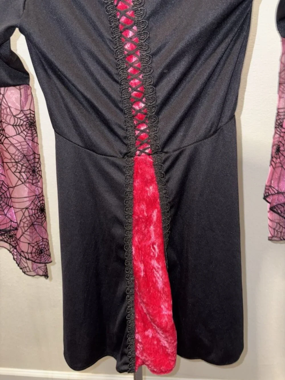 Spider Witch Dress Halloween Costume Girl Youth Large Cosplay Dress Up